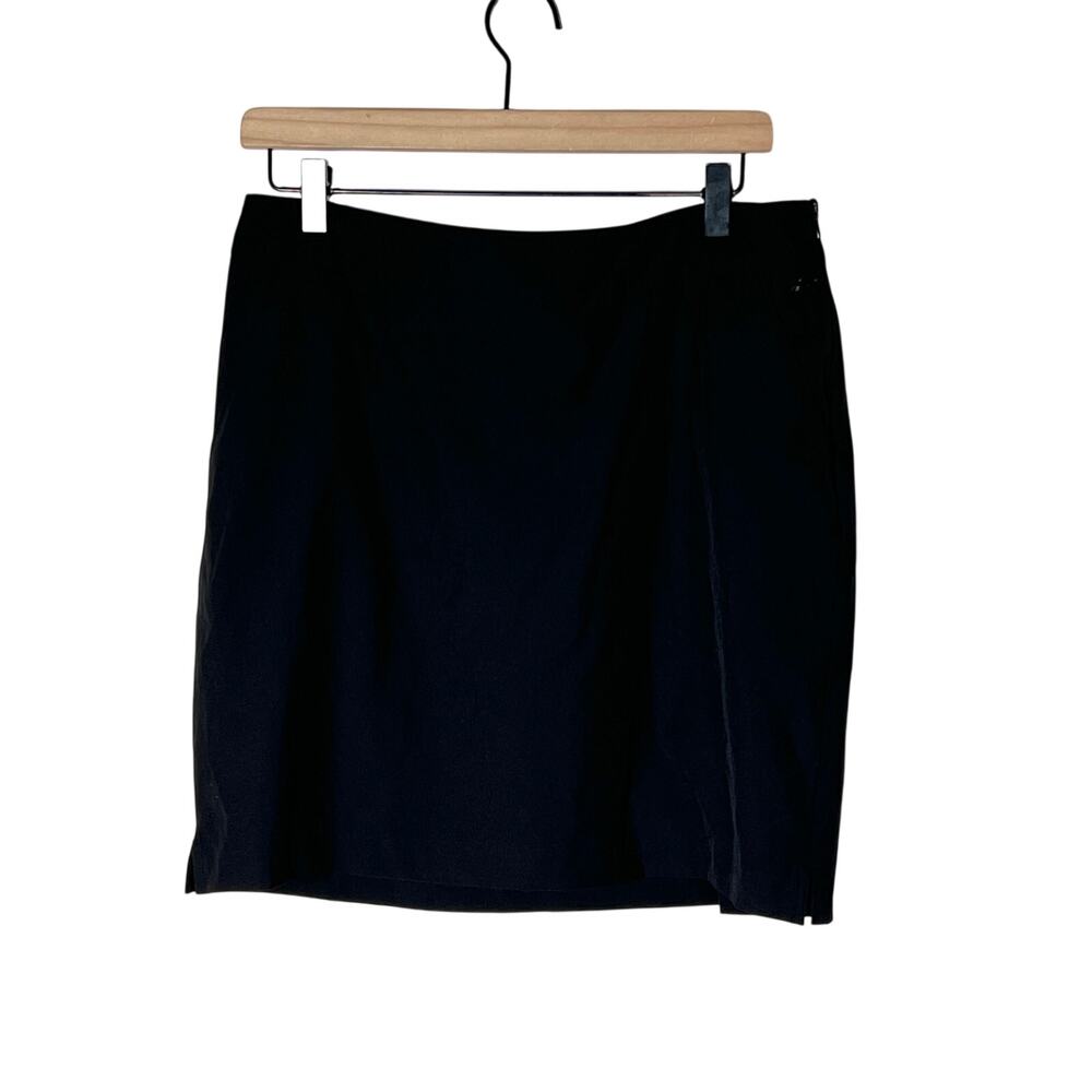 Greg Norman black golf skirt skort size 8 B53